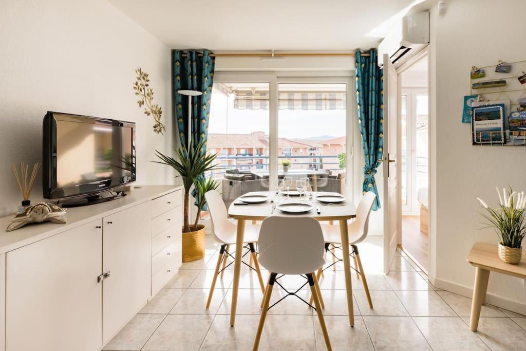 Port-Frejus, Le Paladien, Appartement 2 Pieces Climatise, Terrasse & Parking Zewnętrze zdjęcie