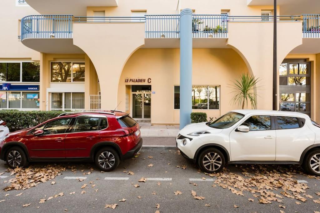 Port-Frejus, Le Paladien, Appartement 2 Pieces Climatise, Terrasse & Parking Zewnętrze zdjęcie