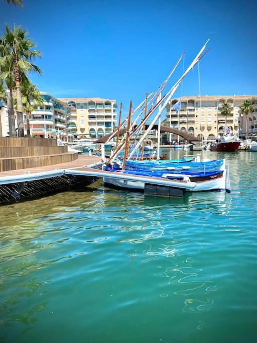 Port-Frejus, Le Paladien, Appartement 2 Pieces Climatise, Terrasse & Parking Zewnętrze zdjęcie