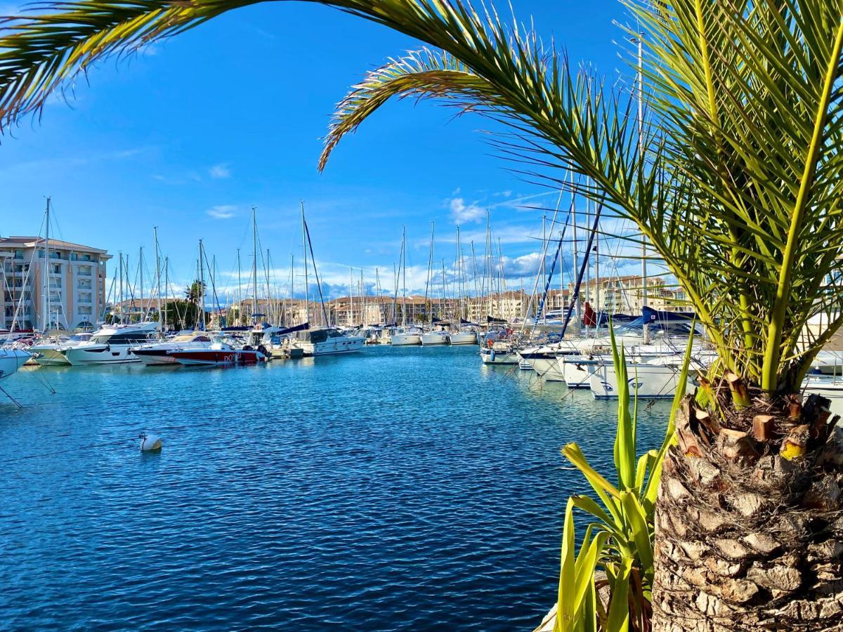 Port-Frejus, Le Paladien, Appartement 2 Pieces Climatise, Terrasse & Parking Zewnętrze zdjęcie